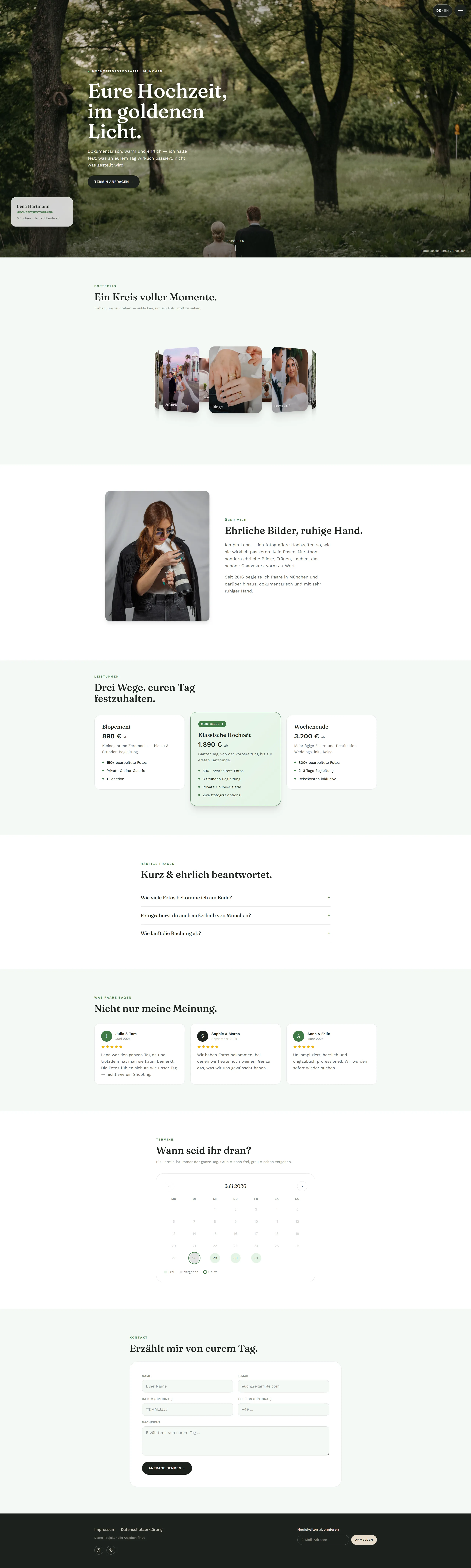 Lena Hartmann Photography — Homepage